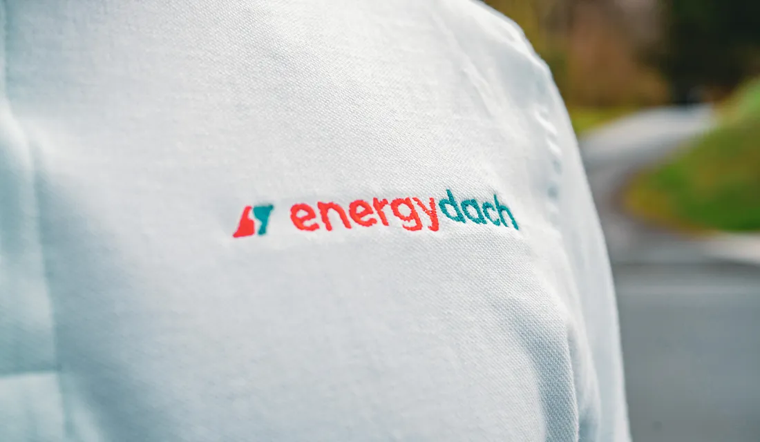 Energydach Logo auf T-Shirt